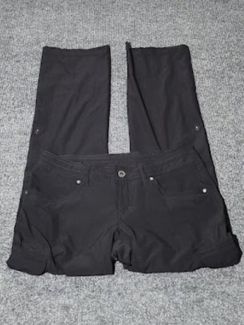 KUHL Freeflex Roll-up Women's Gray Pants Size 4Short - Picture 2 of 5